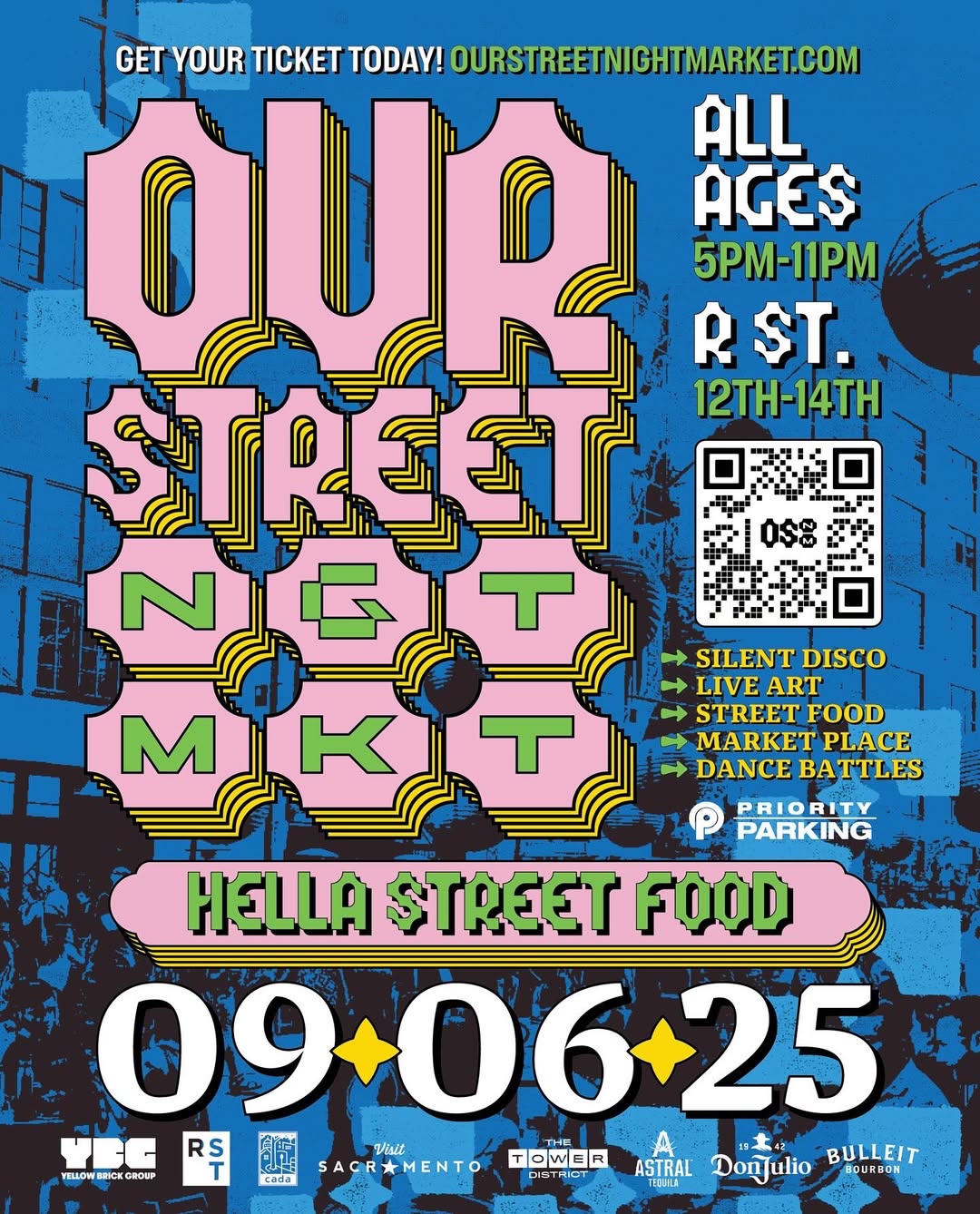 Culinary Diversity: Taste the World at Our Street NGTMKT with chefs and flavors from around the globe.