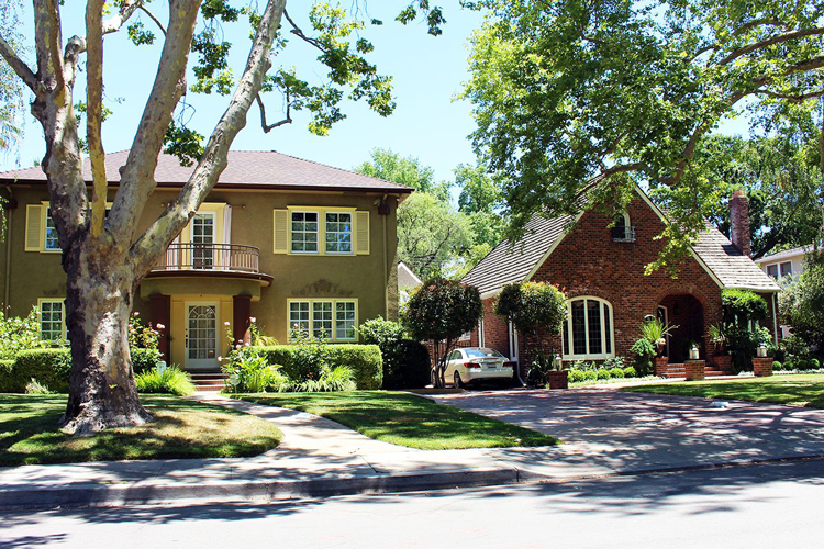 Charming historic homes in East Sacramento offer character and affordability.