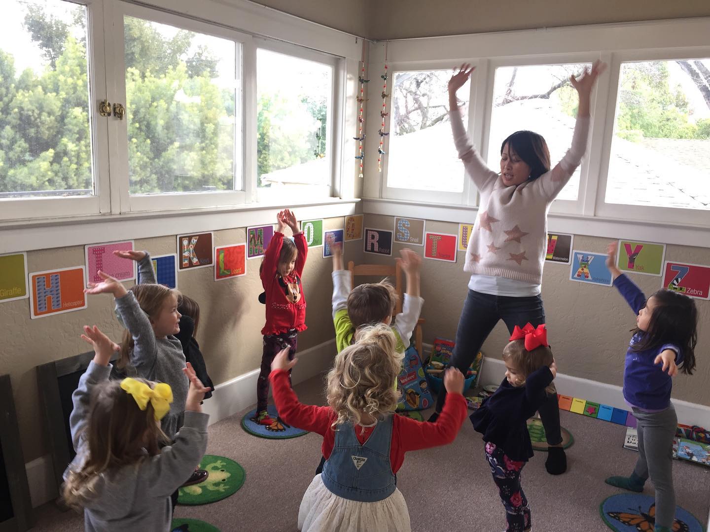 Creative Spaces Preschool's vibrant learning environment.
