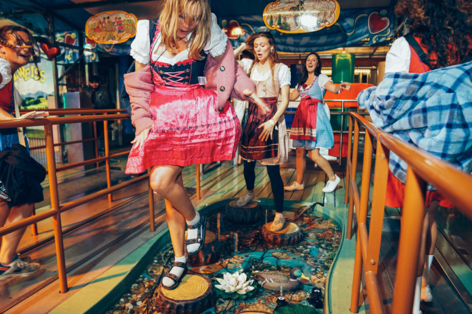 Explore the lively Biergarten at Turner Hall during Sacramento's annual Oktoberfest!