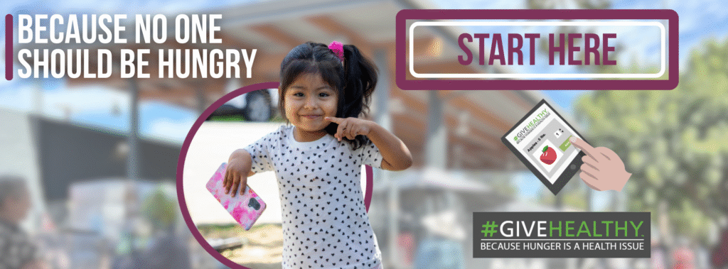 Volunteers sorting donated groceries at River City Food Bank, serving East Sacramento families.